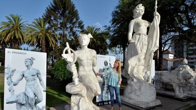 Réplicas de obras de Lola Mora, en Jujuy