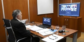 Parlamento del NOA: Jaldo se reunió con vicegobernadores\u002E (Legislatura de Tucumán)