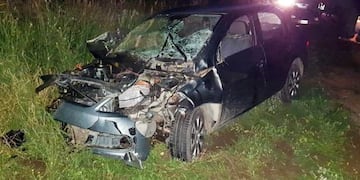 Chocó dos vacunos (Infopico)