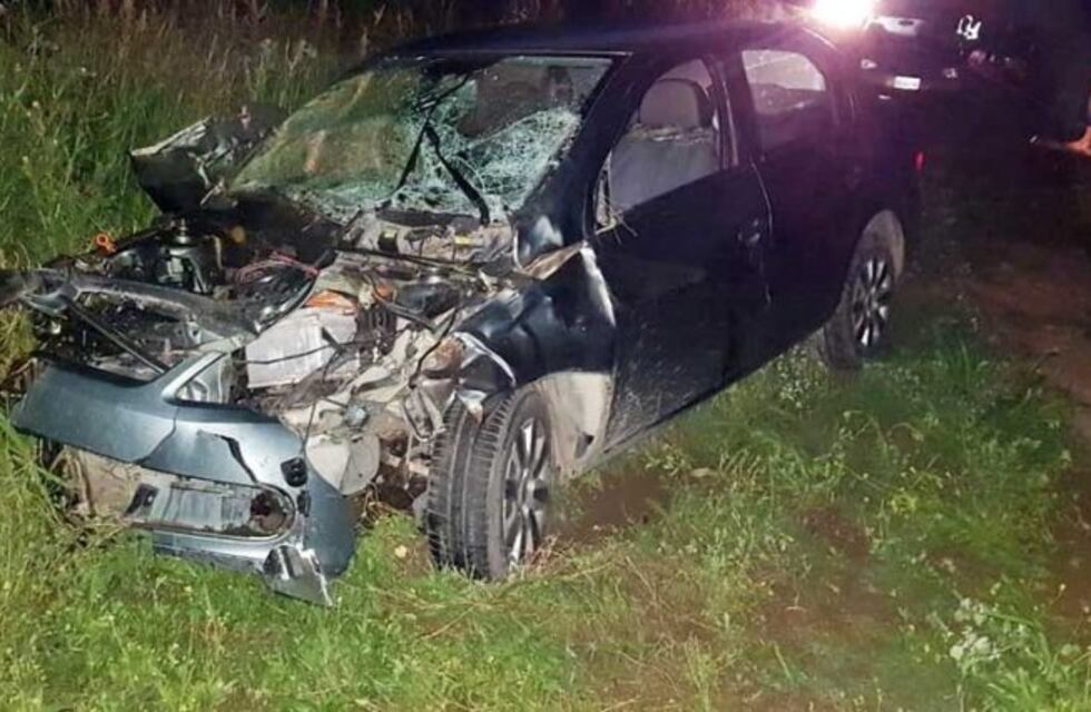 Un joven pampeano viajaba a pasar fin de año y atropelló dos vacunos