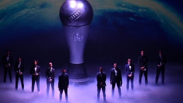 Los 11 jugadores ideales en categoría masculina\u002E (Foto: Marco BERTORELLO / AFP)