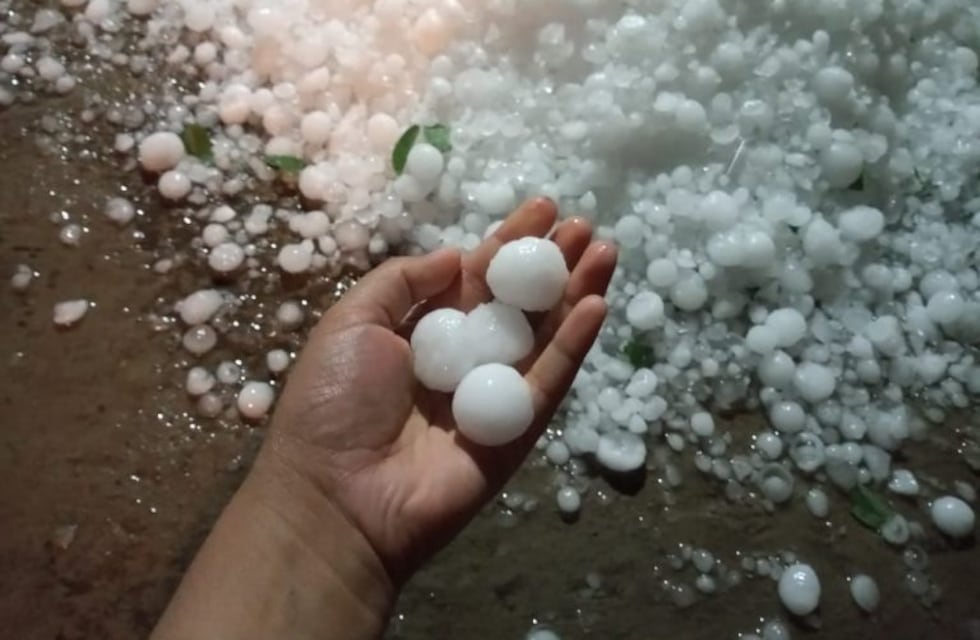 Reclamaron asistencia urgente a los productores afectados por el granizo