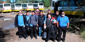 Paro de transporte en Santa Rosa (El Diario)