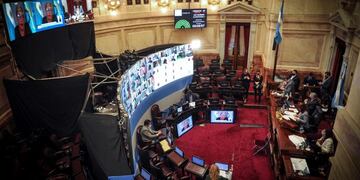 Senado, Congreso, Argentina. (Foto: Federico Lopez Claro)