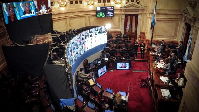 Senado, Congreso, Argentina. (Foto: Federico Lopez Claro)
