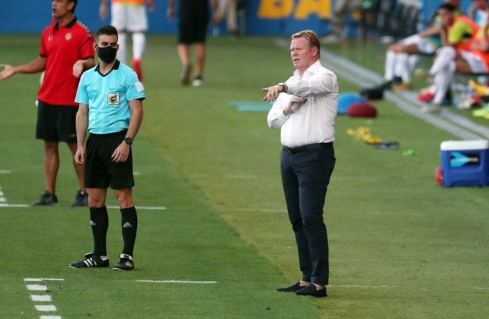 Ronald Koeman habló del estado físico y del ánimo de Messi tras el primer amistoso