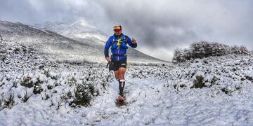 Ushuaia UTMB by Ushuaia, corredor fueguino Marcos Soto\u002E (Foto: Sebastián Ingleses)