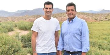 Sergio Massa visitó Salta\u002E (Twitter Sergio Massa)