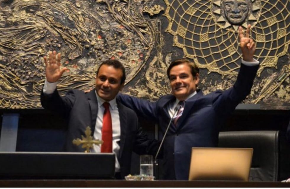 Herrera Ahuad asumió como gobernador y dejó un mensaje a sus funcionarios: El que no trabaja, chau, hasta mañana