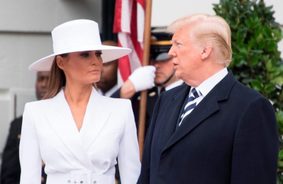 Operaron a la mujer de Donald Trump por una afección renal