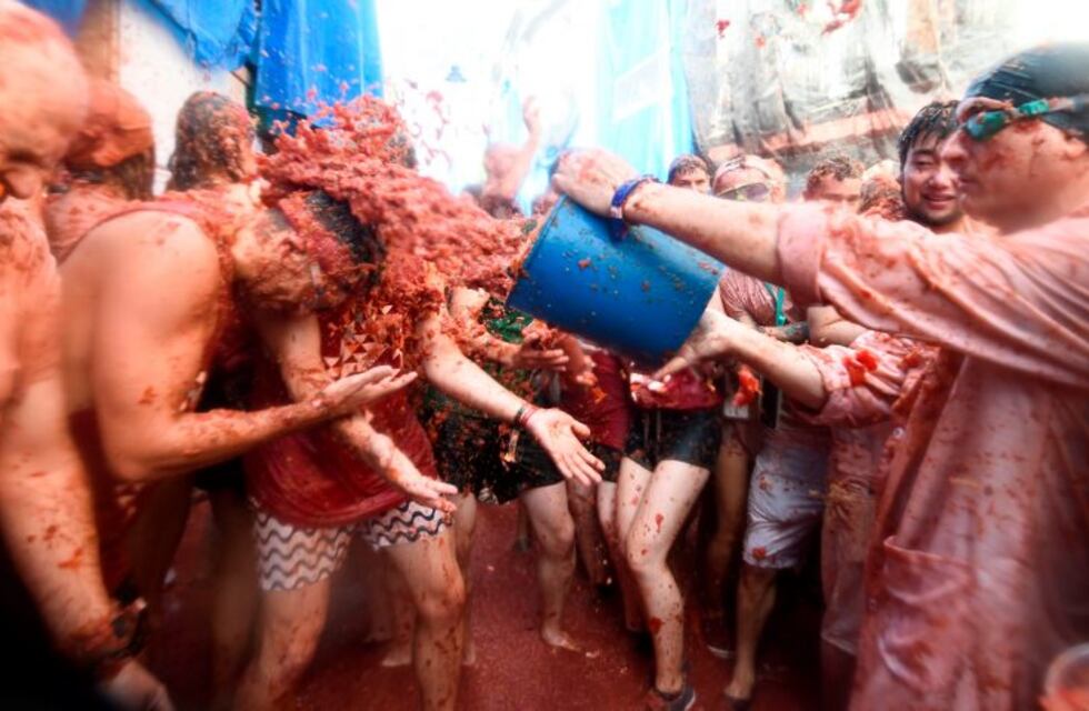 Galería: las fotos más divertidas de La Tomatina 2018