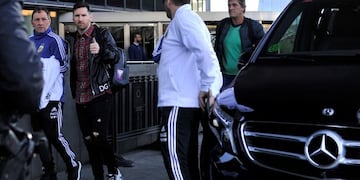 Lionel Messi está en Madrid (Foto: Maxi Failla/Clarín)