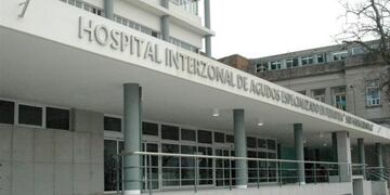 Hospital en La Plata.