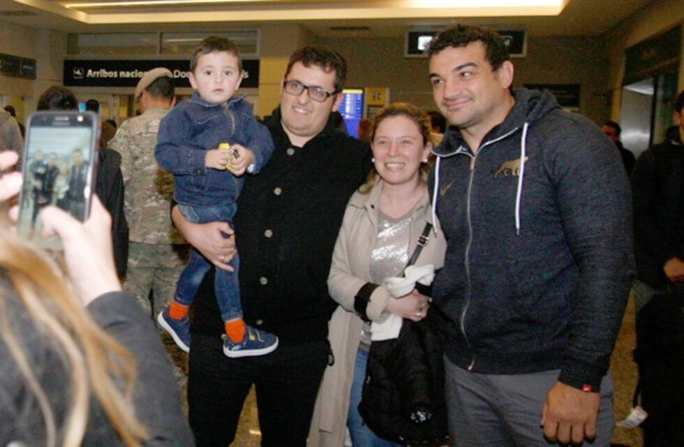 Los Pumas ya arribaron a Mendoza