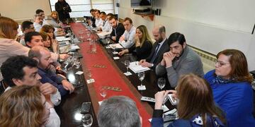 reunión intendentes por presupuesto 2019