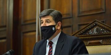 Mario Abed decidió suspender la sesión ante problemas técnicos en el sonido