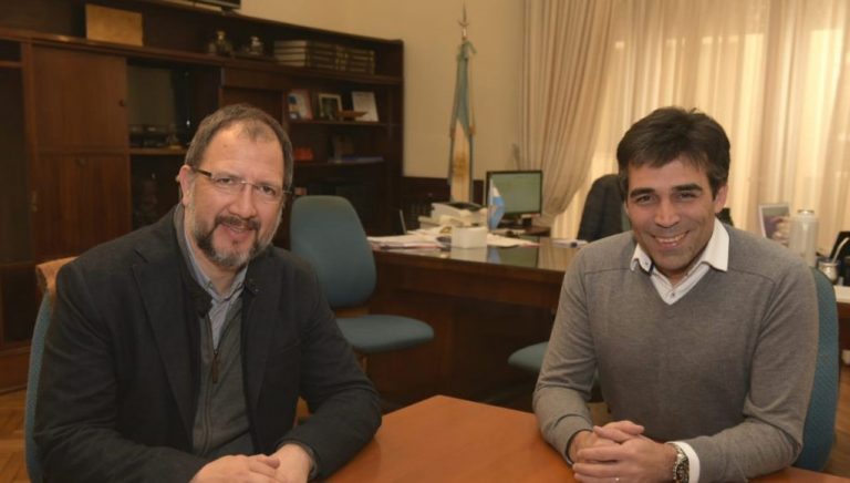 Facundo López y Fabián Perechodnik, dialogaron sobre gestión