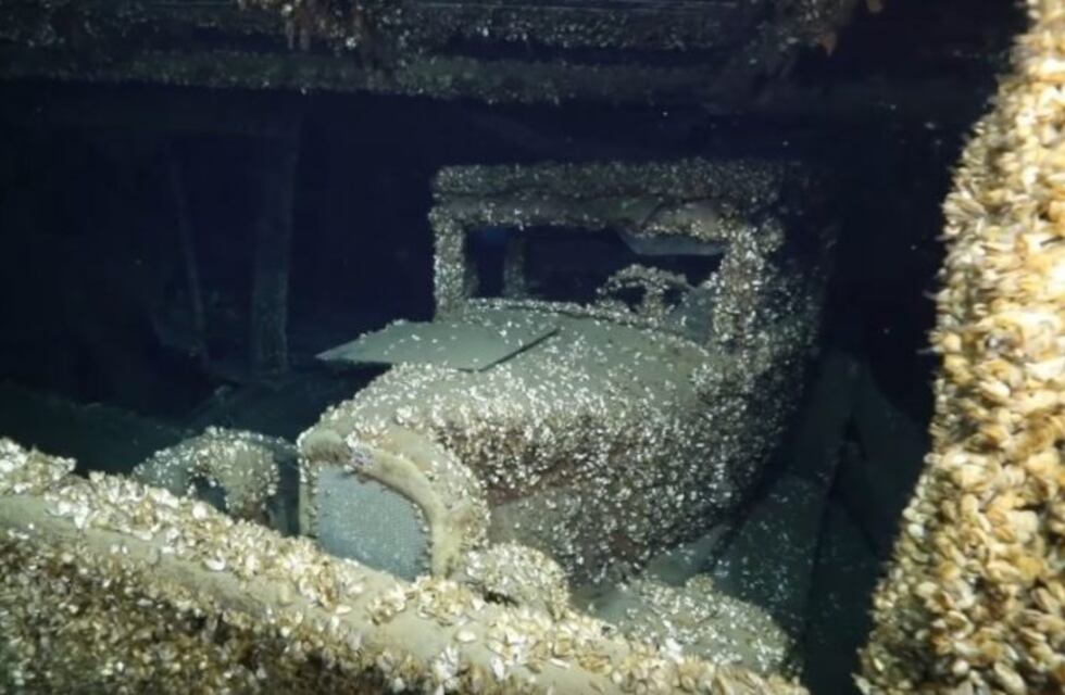 Encontraron una cupé Chevrolet que permanecía hundida desde hace 90 años