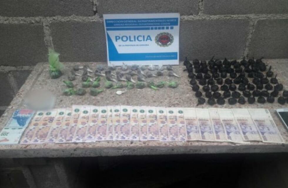 Secuestran 120 envoltorios con picadura de marihuana en Jesús María