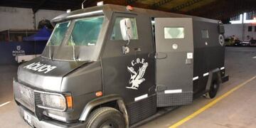 El vehñiculo fue donado por la firma Juncadela de PROSEGUR, e implicó una inversión de $87\u002E500 en acondicionamiento\u002E