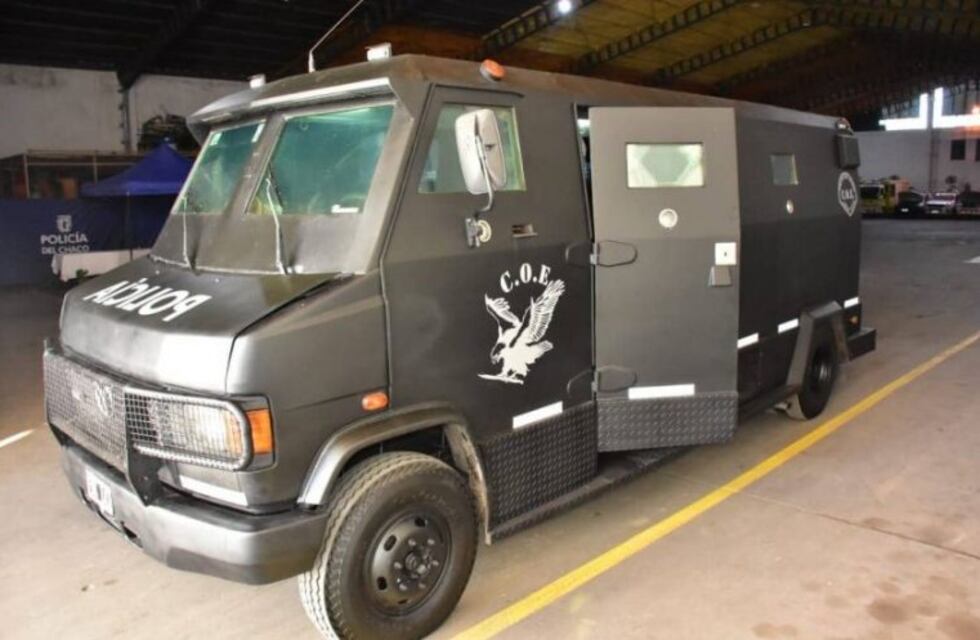 La Policía del Chaco cuenta con el primer camión blindado de la provincia
