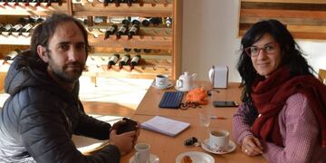 Javier Musso y laura Vilches