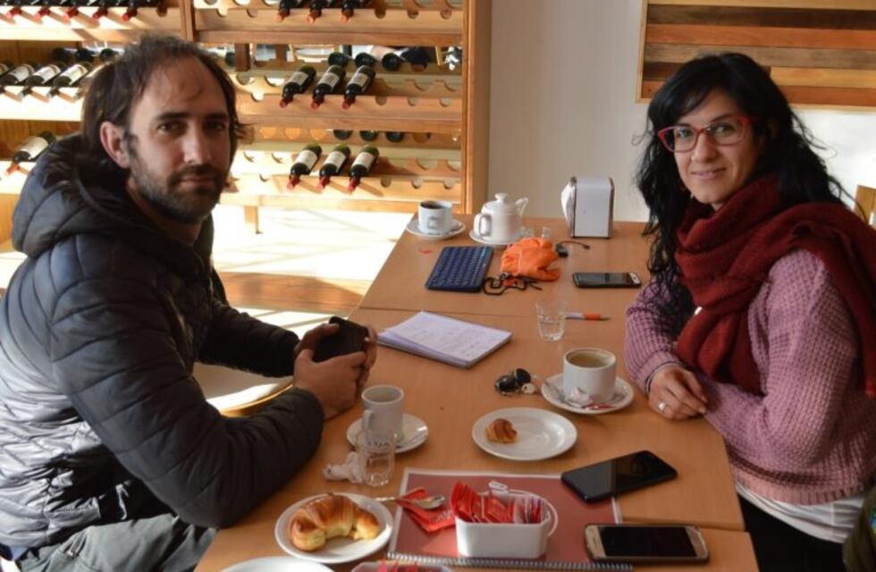 Laura Vilches y Javier Musso recorrieron Traslasierra en campaña