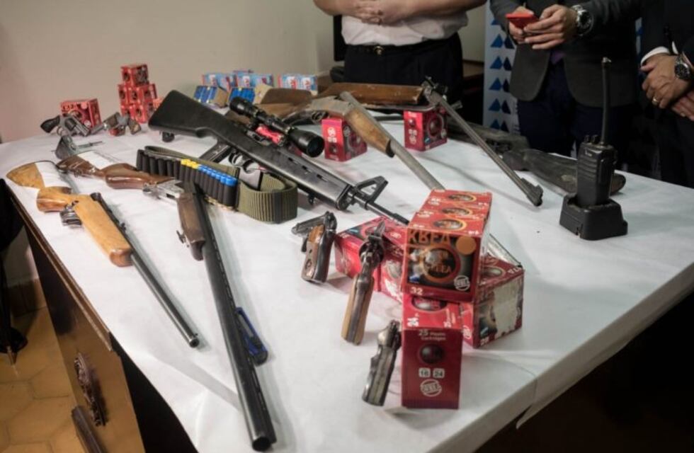 Desbarataron una red dedicada al tráfico de armas
