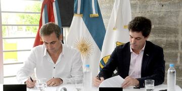 El intendente Ramón Mestre\u002E