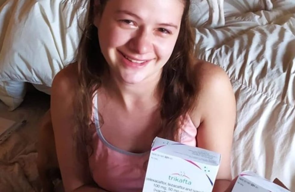 Sabrina Monteverde recibió el Trikafta para su tratamiento contra la fibrosis quística