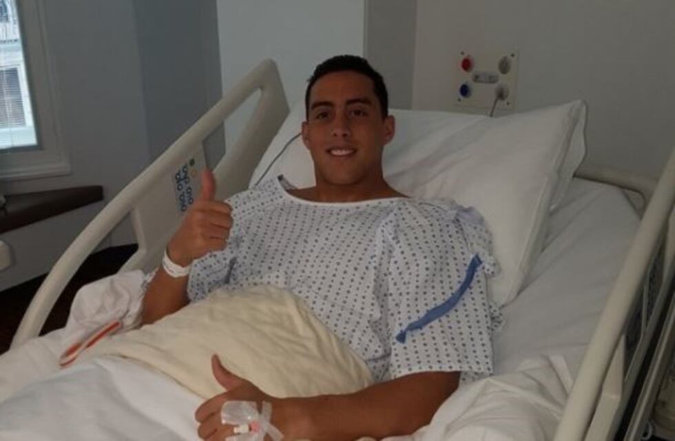 El mendocino Funes Mori fue operado y tendrá seis meses de recuperación