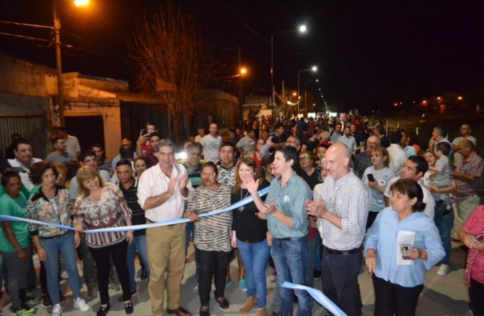 Más pavimento para Resistencia: se inauguraron ocho cuadras en Villa San Juan