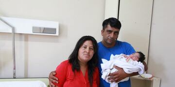 Esperanza Yasmín es la primera bebe del 2020 en San Rafael