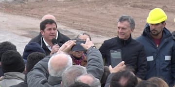 Mauricio Macri en su visita a Arroyito y San Francisco\u002E