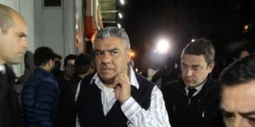 DYN202, BUENOS AIRES 22/08/2016, REUNION EN LA AFA POR EL INICIO DEL CAMPEONATO. FOTO: DYN/ALBERTO RAGGIO. buenos aires claudio chiqui tapia debate por el comienzo inicio del campeonato de futbol futbol dirigentes de los clubes