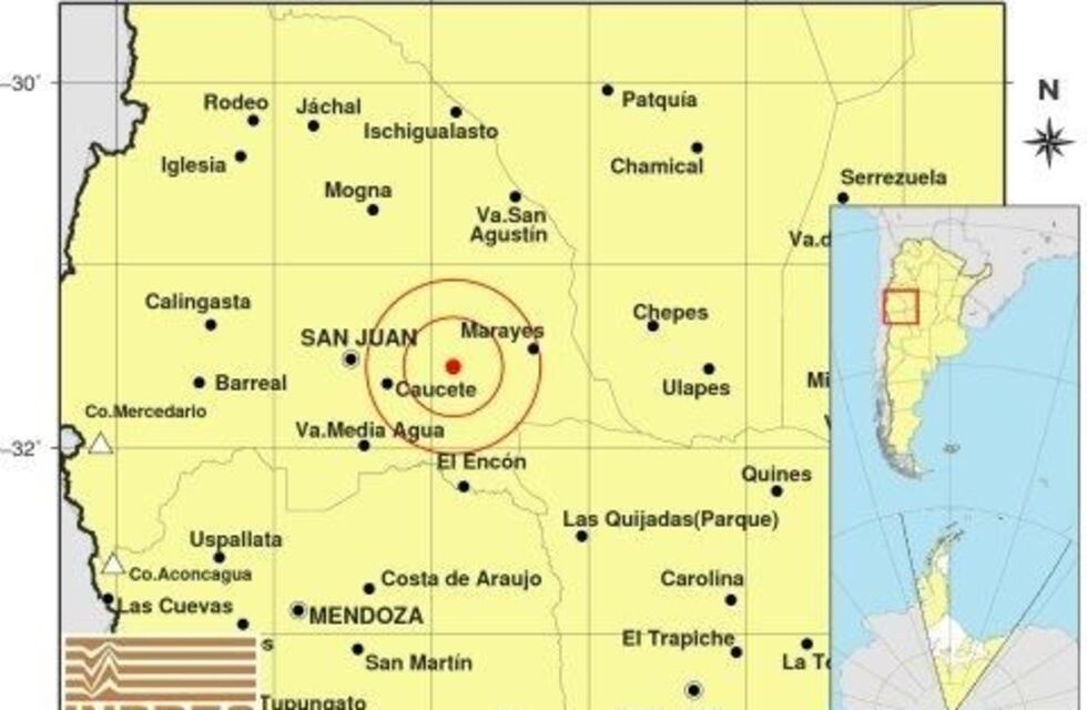 Un fuerte sismo a baja profundidad sacudió a San Juan