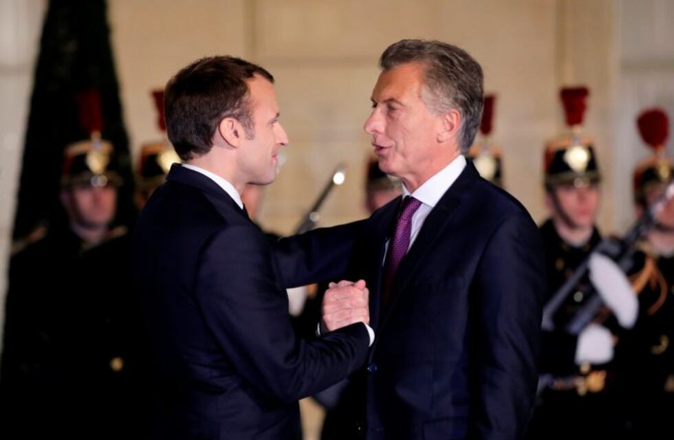 Macri destacó el apoyo de Macron para un acuerdo entre la Unión Europea y el Mercosur