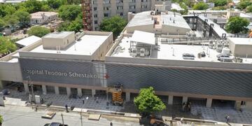 Hospital Schestakow en San Rafael obra de remodelación