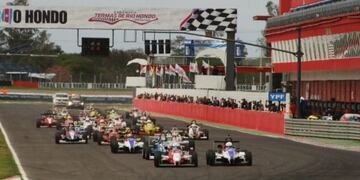 La Fórmula Renault Plus se lució en Termas\u002E