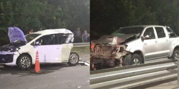 Choque en cadena en Avenida de Circunvalación\u002E