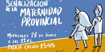Señalizarán la Maternidad Provincial en honor a las mujeres que dieron a luz en la clandestinidad durante la última dictadura\u002E