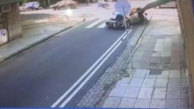 Atropellan mujer y su bebe