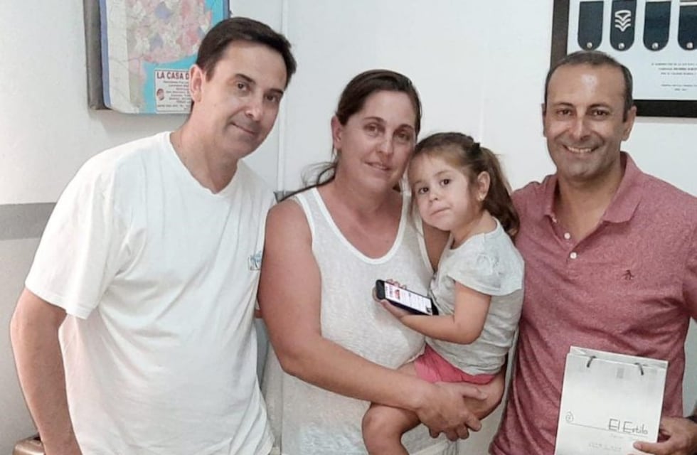 Un policía puntaltense le salvó la vida a una niña