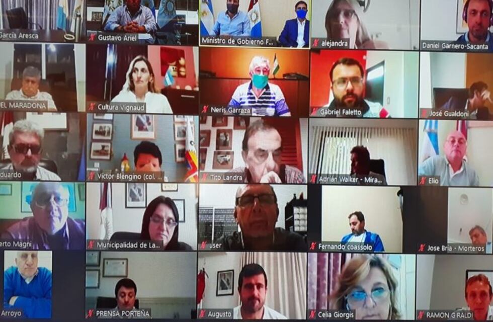 El intendente Benedetti participó de una reunión con el Ministro de Gobierno