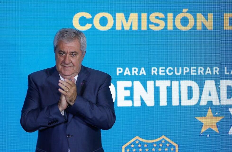 El fallido de Jorge Ameal durante su asunción en Boca: "Juan Ramón Riquelme"