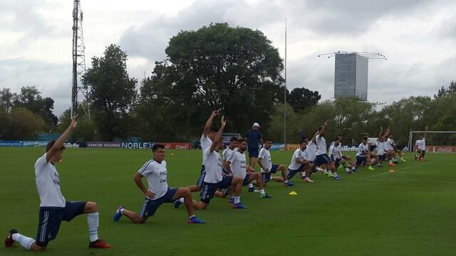 Entrenamiento Selecciu00f3n Argentina