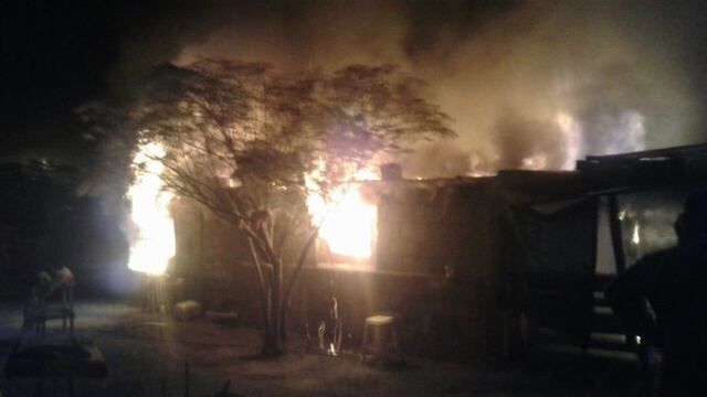 La casa incendiada