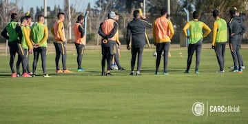 Entrenamiento de Central de cara la Superliga 2018 - 2019
