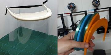Emprendedores chaqueños fabrican máscaras para trabajadores de la salud\u002E (Web)\u002E
