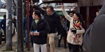 Cierre de campaña de Gennuso\u002E